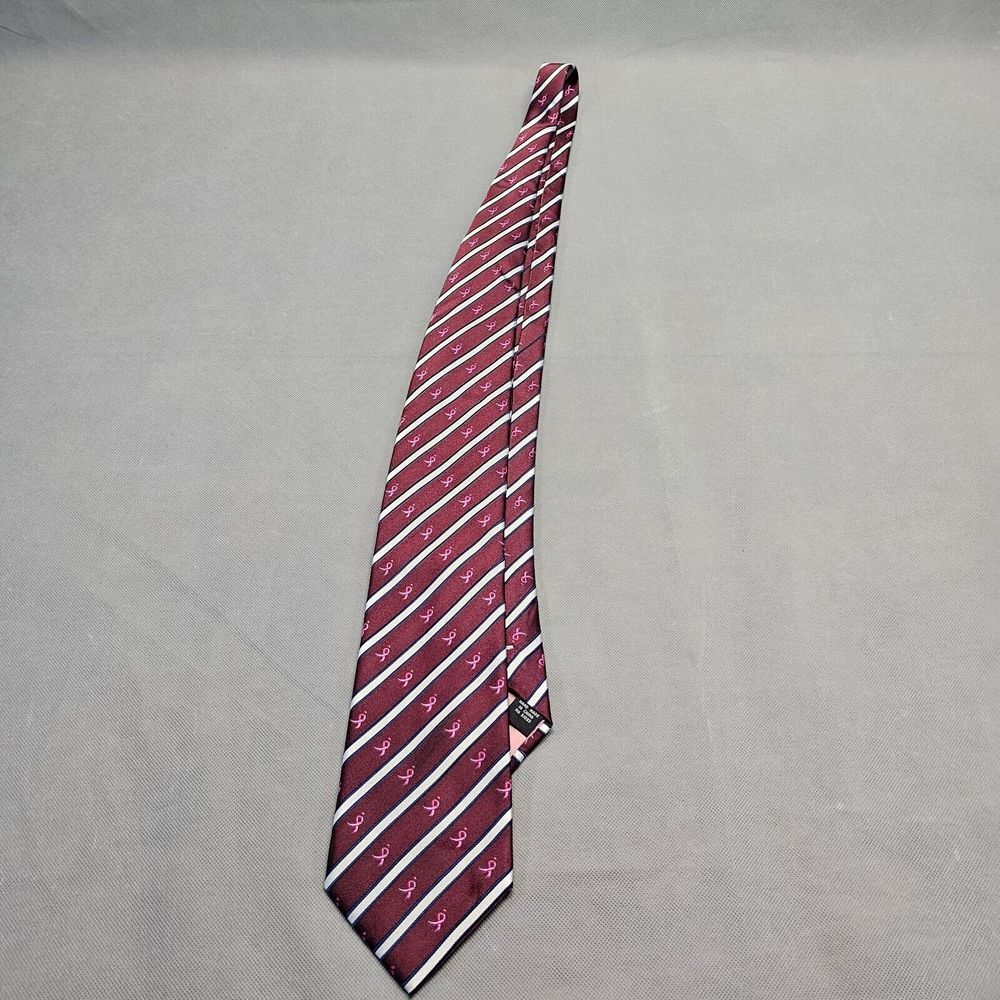 Susan G Komen For The Cure Knotes‎ For Hope Breast Cancer Awareness Tie 59" - Picture 8 of 11